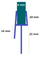 Uszczelka prysznicowa 6mm, 100 cm 