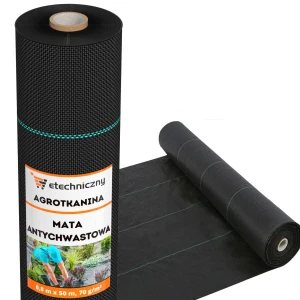 Agrotkanina, agrowłóknina antychwastowa 70g 0,8x50m
